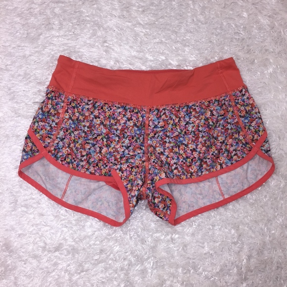 lululemon athletica Pants - 🔻Lululemon Prism Petal Atomic Red Shorts